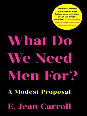 cover image of What Do We Need Men For?